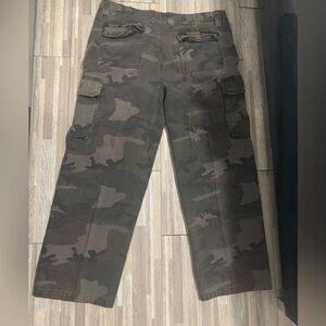 Beverly Hills Polo Club Men's Brown Camouflage Cargo Pants